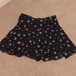 High waisted skirt
